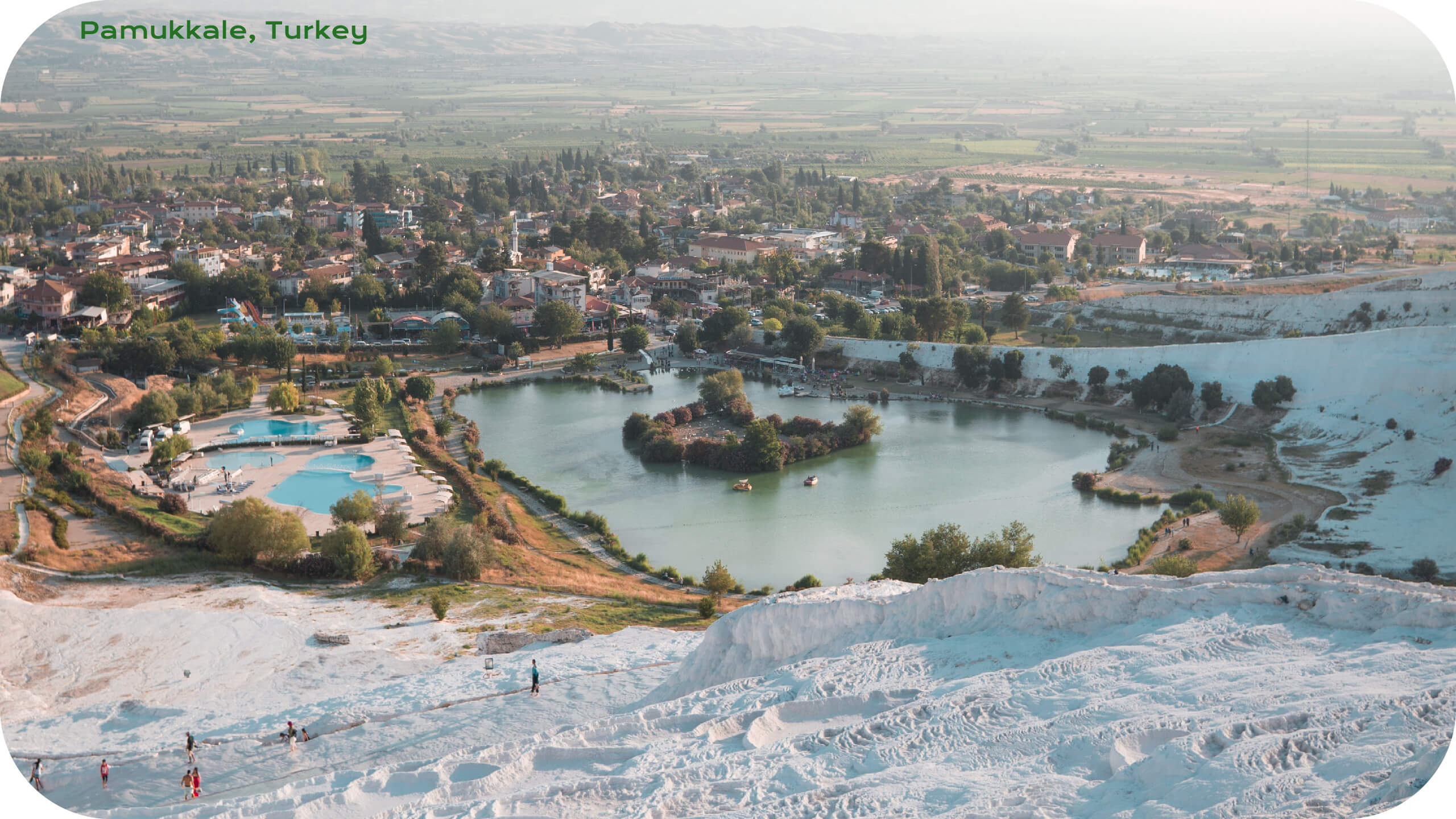 Cotton Castle - Pumakkale, Turkey